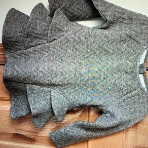 Cat & Jack Quilted Gray Kids Top